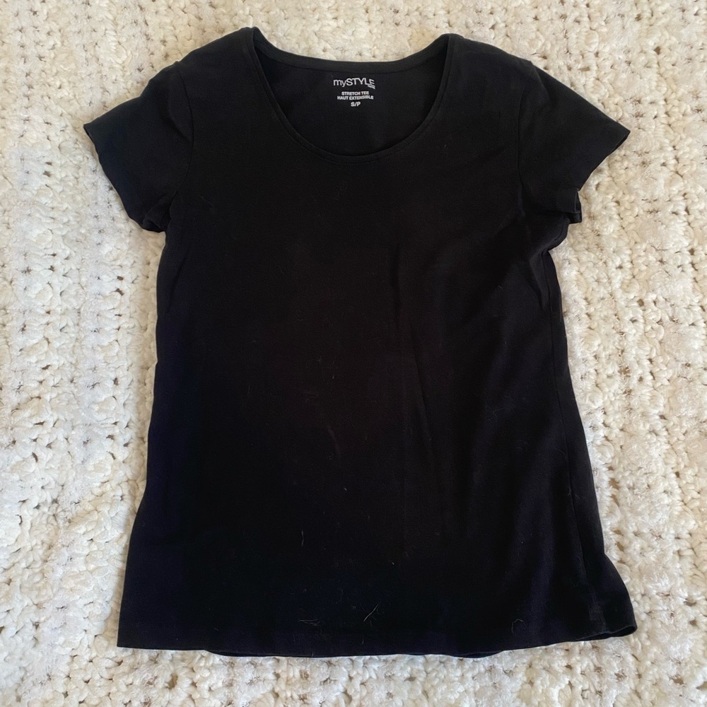 My style black T-shirt